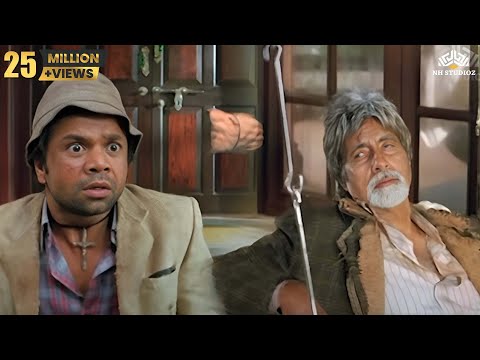 अमिताभ और राजपाल यादव कॉमेडी सीन | जूही चावला, शाहरुख खान | Bhootnath | Comedy Scene