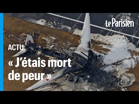 &laquo; C'est un miracle &raquo; : des rescap&eacute;s de la collision d'avion au Japon t&eacute;moignent