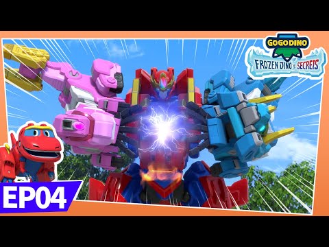 ❄️GOGODINO: Frozen Dino's Secrets❄️ 04 Zetadino, go! | Dinosaur for Kids | Cartoon | Robot