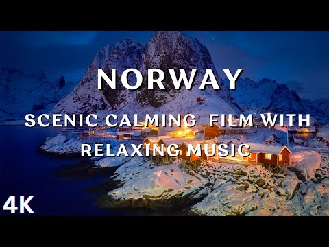 Norway 4K - Scenic Relaxation Film with Relaxing Music