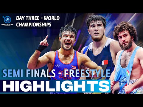 Day 3 | Semi Final Highlights | Freestyle Wrestling | Senior World Championships 2023