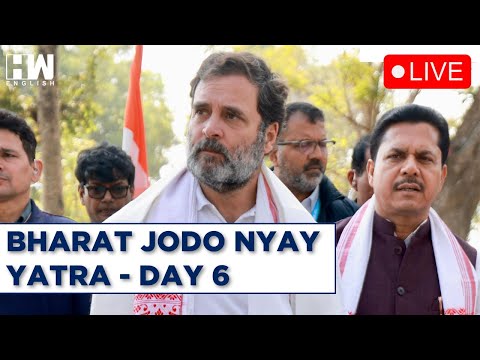 Live: Rahul Gandhi resumes Bharat Jodo Nyay Yatra from Dhakuakhana, Assam | Congress