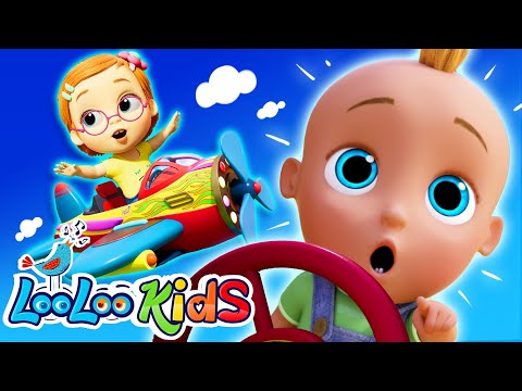 Vehicles + Choo Choo Wah | more Kids Songs and Nursery Rhymes | LooLooKids