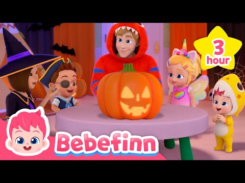 Best Halloween Song Mix 2022🎃 | Trick or Treat | Kids Song Compilation | Bebefinn Nursery Rhymes