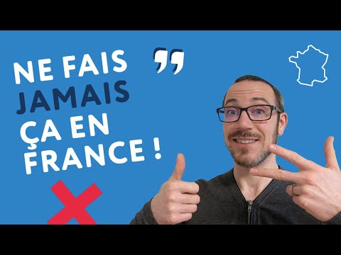 3 (+1) choses à ne jamais faire en France