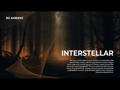 Interstellar (Hans Zimmer - Stay) | 🎧8D Audio, Melancholic Melody, Sleep Ambient Music