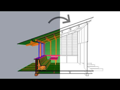 Perspective Section Drawings - Rhino 7