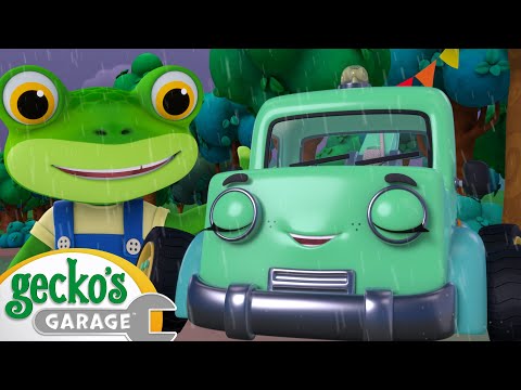 Rainy Day Recharge | Gecko's Garage | Trucks For Children | Cartoons For Kids