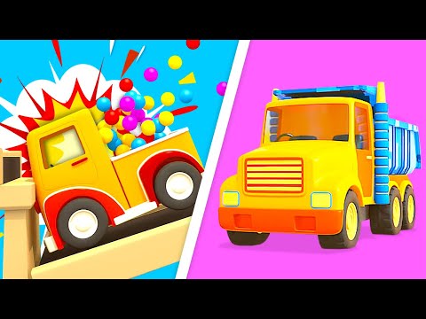 Car cartoons for kids &amp; Street vehicles. Helper cars cartoon full episodes.