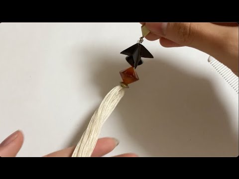 【原神】鍾離先生とお揃いのイヤリング作ってみた！making an earring of Zhongli