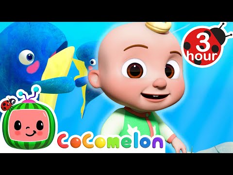 Mom and Baby Blue Whale Lullaby + More | Cocomelon - Nursery Rhymes | Fun Cartoons For Kids