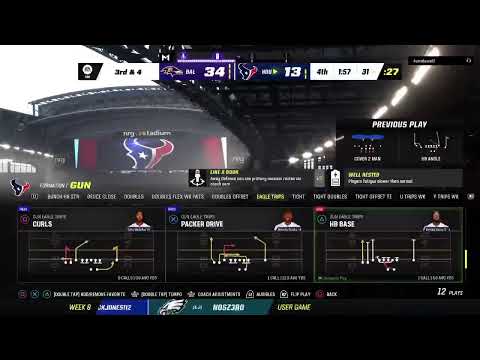 SFDL Season 2, Week 8: Texans vs Ravens