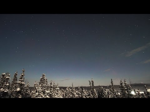 【LIVE】星空ライブカメラ　アラスカの北の空　オーロラ観賞の聖地フェアバンクス　2023年10月27日(金)