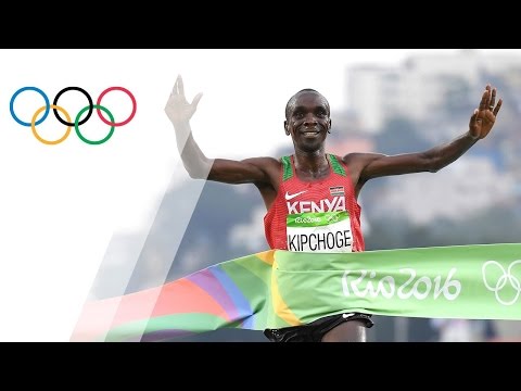 Eliud Kipchoge wins Men's Marathon gold