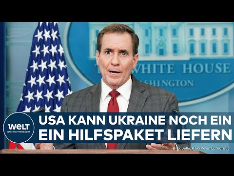 UKRAINE-KRIEG: USA kann noch ein Milit&auml;r-Hilfspaket in diesem Jahr locker machen