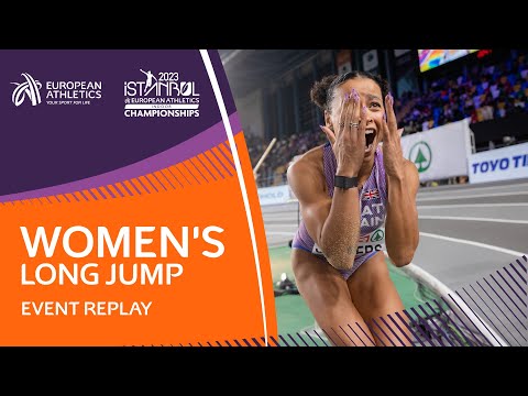 Sawyers bounds to long jump gold with 7.00m | Women's Long Jump Final | Event Replay | Istanbul 2023