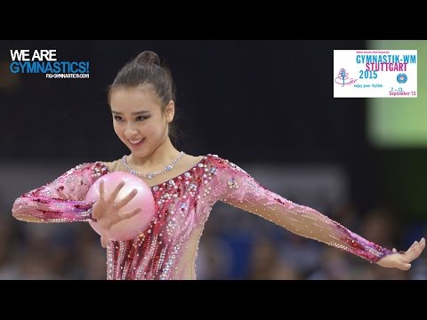 SON Yeon Jae (KOR) 2015 Rhythmic Worlds Stuttgart - Qualifications Ball