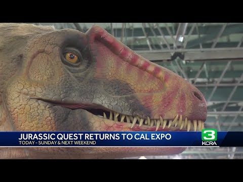 Jurassic Quest returns to Cal Expo