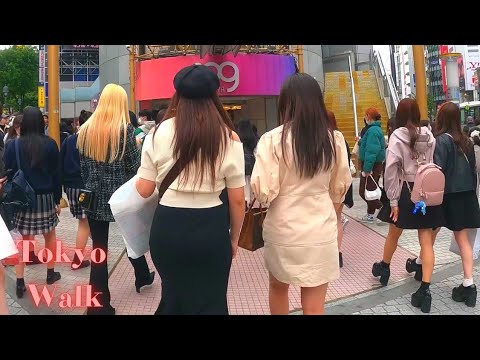 Tokyo walking tour.  arrange【4K】2023-2. Harajuku, Shibuya, etc.