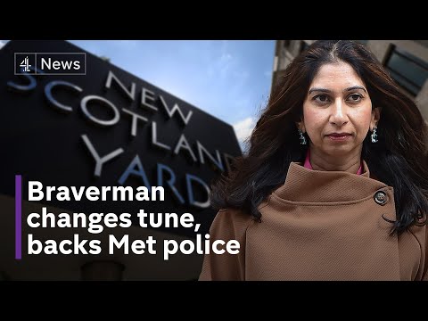 Suella Braverman expresses &ldquo;full backing&rdquo; for Met ahead of pro-Palestine protests