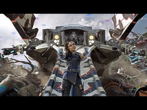 Valkyrie First Appearance // Thor is Captured | Thor: Ragnarok [IMAX HD]