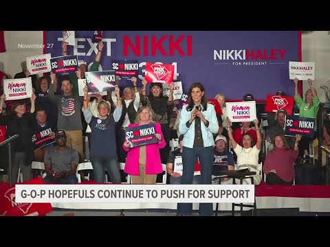 Republican presidential candidate Nikki Haley receives boost from political advocacy group