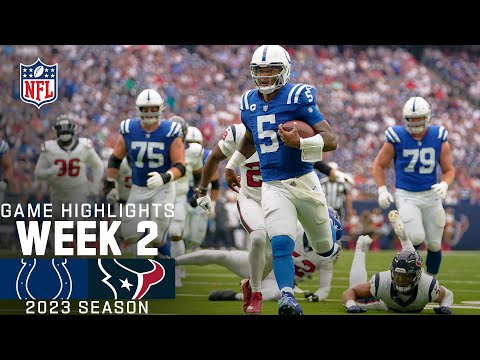 Indianapolis Colts vs. Houston Texans Game Highlights | NFL 2023 Week 2