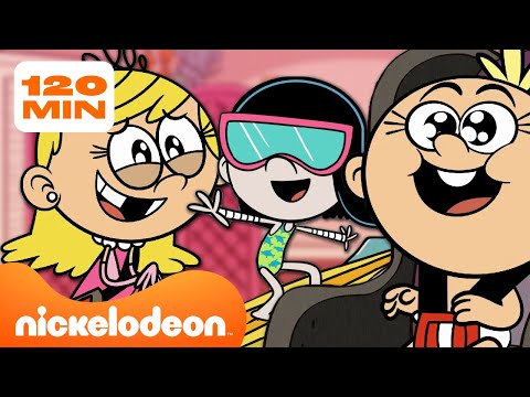 Compilaci&oacute;n con las peque&ntilde;as hermanas Loud House - &iexcl;2 HORAS de los momentos m&aacute;s divertidos!