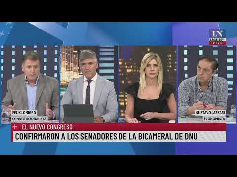 El nuevo Congreso: confirmaron a los senadores de la bicameral de DNU