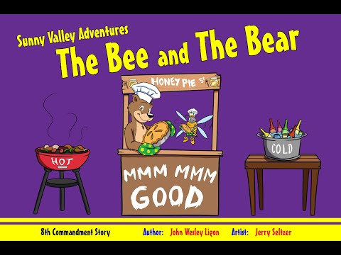 8th Commandment Story The Bee and The Bear by Sunny Valley Adventures Audio Books   HD 1080p