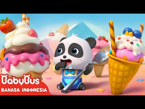 Es Krim Jumboku 🍧🍦| Lagu Es Krim |  Lagu Seru Bernyanyi Bersama | BabyBus Bahasa Indonesia