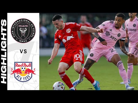 HIGHLIGHTS: Inter Miami CF vs. New York Red Bulls | May 22, 2022