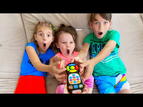 Five Kids Magic TV remote Song + more Children's Songs and Videos