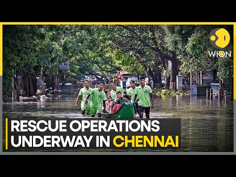 Cyclone Michaung updates: Tamil Nadu &amp; Andhra Pradesh reel under floods | WION