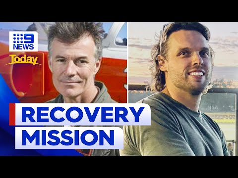 Recovery mission underway after plane crash off Victorian coast | 9 News Australia