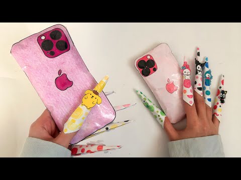 How to make paper squishies 💕 iphone squishy tutorial | paper squishy | papersquishy tutorial