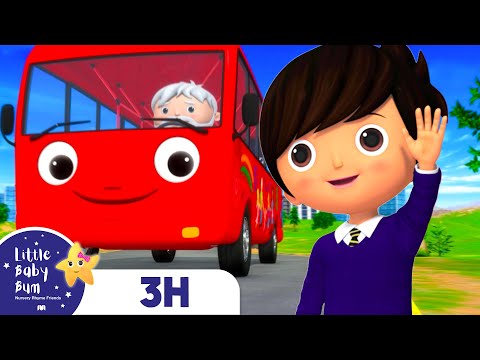 Jacus meets the Bus Driver | Little Baby Bum | 🚌Wheels on the BUS Songs! | 🚌Nursery Rhymes for Kid