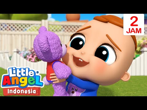 Boneka Teddy Dimanakah Kamu?🧸  | Little Angel Bahasa Indonesia | Kartun dan Lagu Anak