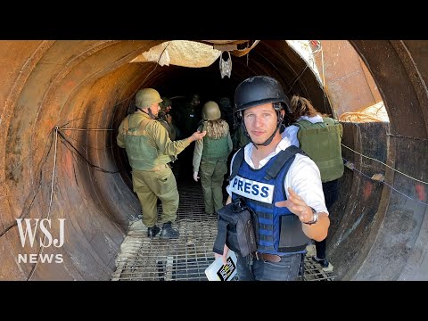 Watch: Israeli Military Finds Tunnel It Says Hamas Built for Large-Scale Attack | WSJ News