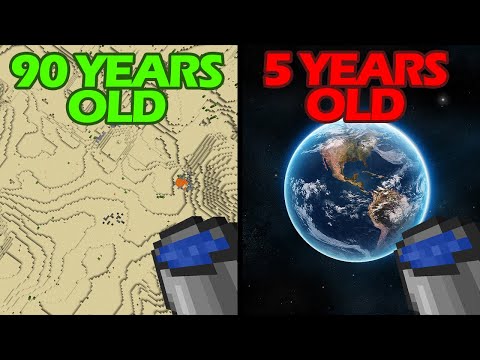 minecraft at different ages compilation