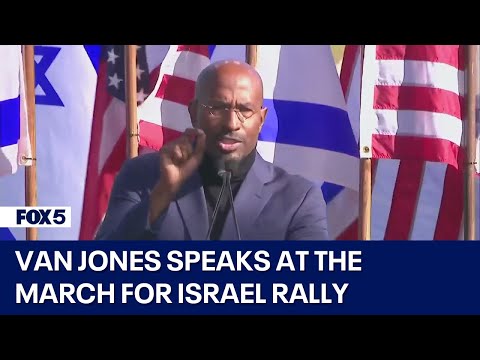 Van Jones speaks at the March for Israel rally in DC &amp;quot;I&amp;rsquo;m a peace guy, I pray for peace.&amp;quot;