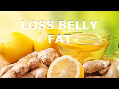 HOW TO MAKE LEMON AND GINGER FOR FLAT STOMACH/LOSS BELLY FAT