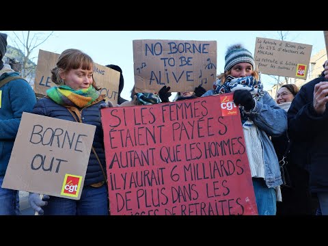 Zweiter gro&szlig;er Protesttag gegen Rentenreform in Frankreich | AFP