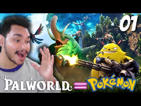 PALWORLD game is MIX of ARK SURVIVAL EVOLVED and POKEMON 🔥 | Palworld Early Access Gameplay