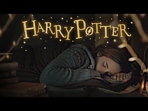 ASMR 😴 Sleep in the Magical Tent with Harry, Ron &amp; Hermione / Ambience &amp; Soft Music - RAIN sounds