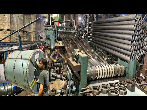 How Stainless Steel Pipe Are Made in Factory || Manufacturing Process of Stainless Steel Pipe ||