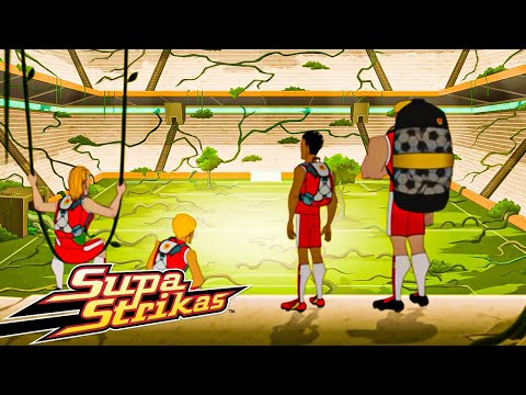 Stumble In The Jungle | SupaStrikas Soccer kids cartoons | Super Cool Football Animation | Anime