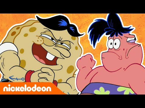 SpongeBob Schwammkopf | Top 9 | Die witzigsten Familienmomente | Nickelodeon Deutschland