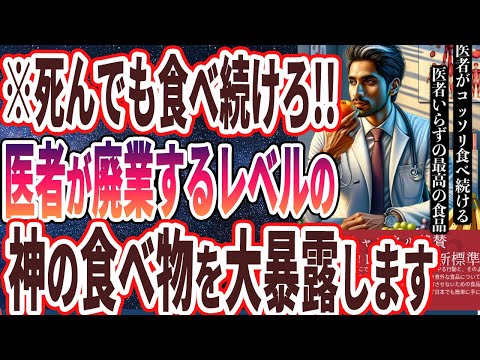 【医者が廃業する】「99％の医者が死んでも食べ続ける神の食べ物TOP5」を世界一わかりやすく要約してみた【本要約】