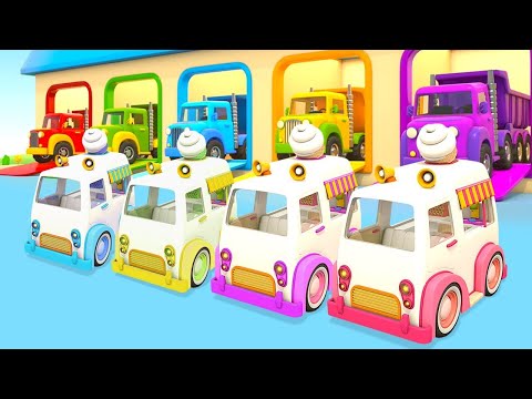 Helper cars cartoon for kids &amp; toy vehicles for kids - Car cartoons for kids